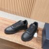 sy_no_EFCCA947F1C5395B395207BD3CDE3890_2 Dior All Black Embossed Oblique Leather Low Sneaker