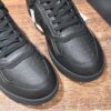 sy_no_EFCCA947F1C5395B395207BD3CDE3890_5 Dior All Black Embossed Oblique Leather Low Sneaker