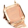 sy_no_F0AF8FA77268688E77A19550D2EDBD2B_7 Cartier Santos Leather Strap Full Diamond Mechanical Men's Watch