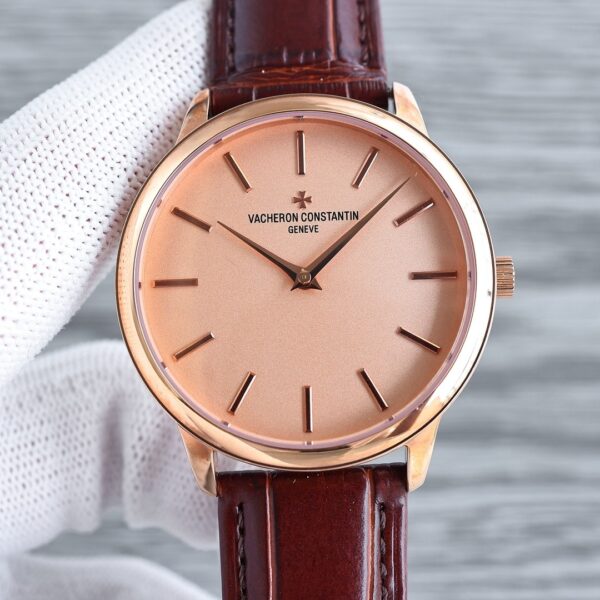 sy_no_F2F5341BBA9DDF0E0BC8D4E795BE7141_2 Vacheron Constantin Heritage Series PATRIMONY Quartz Movement Waterproof Women's Watch Swiss Watch Yellow Dial