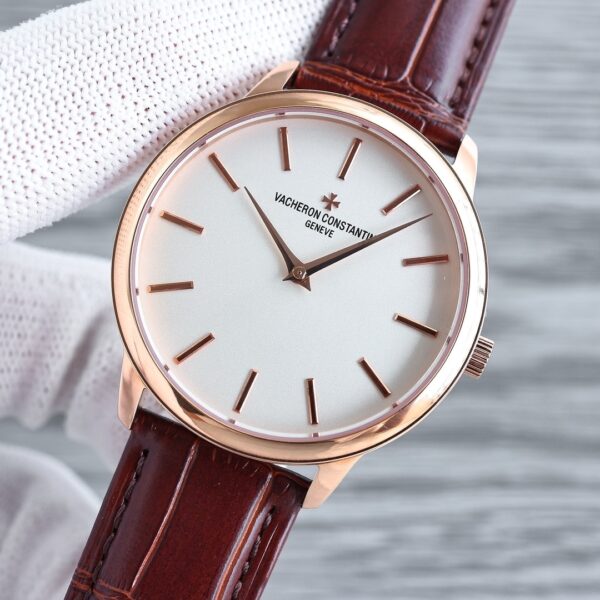 sy_no_F2F5341BBA9DDF0E0BC8D4E795BE7141_4 Vacheron Constantin Heritage Series PATRIMONY Quartz Movement Waterproof Women's Watch Swiss Watch Yellow Dial