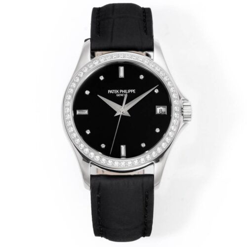 sy_no_F3903FCB35A7DE1FE04D0C8E9014B579_0 Patek Philippe Classic Watch CALATRAVA Series Automatic Mechanical Movement Men's Watch Swiss Watch Black Dial