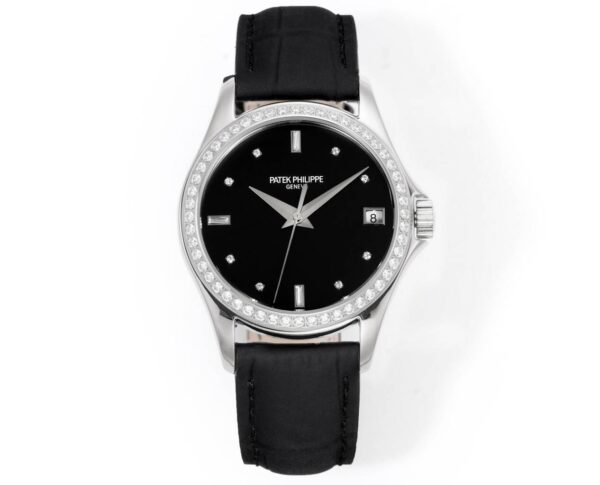 sy_no_F3903FCB35A7DE1FE04D0C8E9014B579_0 Patek Philippe Classic Watch CALATRAVA Series Automatic Mechanical Movement Men's Watch Swiss Watch Black Dial