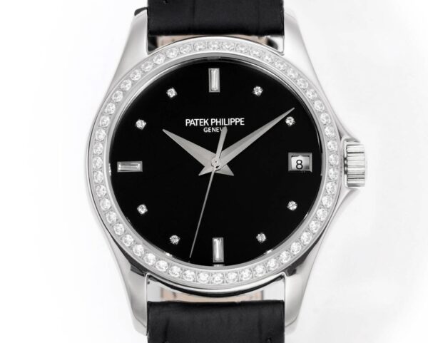 sy_no_F3903FCB35A7DE1FE04D0C8E9014B579_1 Patek Philippe Classic Watch CALATRAVA Series Automatic Mechanical Movement Men's Watch Swiss Watch Black Dial