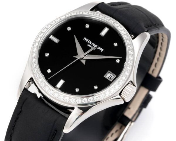 sy_no_F3903FCB35A7DE1FE04D0C8E9014B579_4 Patek Philippe Classic Watch CALATRAVA Series Automatic Mechanical Movement Men's Watch Swiss Watch Black Dial
