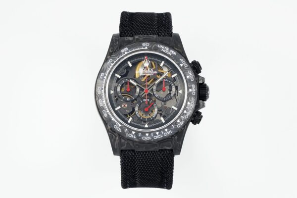 sy_no_F3E3323145588BEFB76DF28328315E62_0 Rolex modifies carbon fiber Daytona watch