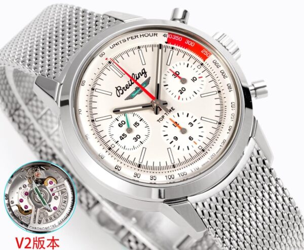 sy_no_F55CB8FB43EA535D779F15ECEE132FB7_4 BREITLING Breitling TOP TIME series automatic mechanical movement men's watch Swiss watch stainless steel strap