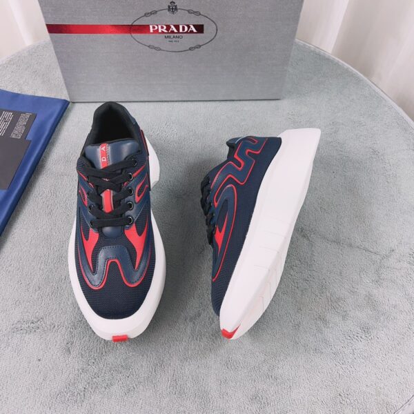 sy_no_F56876A4EF4DE916A6A40EA78C80433A_4 Prada Navy Red Mesh Chunky Dad Sneaker