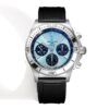 sy_no_F5B880C9D690DD8FEF5B3F223CD2CFC6_0 BREITLING Breitling mechanical timing series automatic mechanical movement three eye timing sports men's watch Swiss watch 42mm blue dial stainless steel case rubber strap