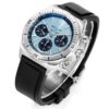 sy_no_F5B880C9D690DD8FEF5B3F223CD2CFC6_1 BREITLING Breitling mechanical timing series automatic mechanical movement three eye timing sports men's watch Swiss watch 42mm blue dial stainless steel case rubber strap
