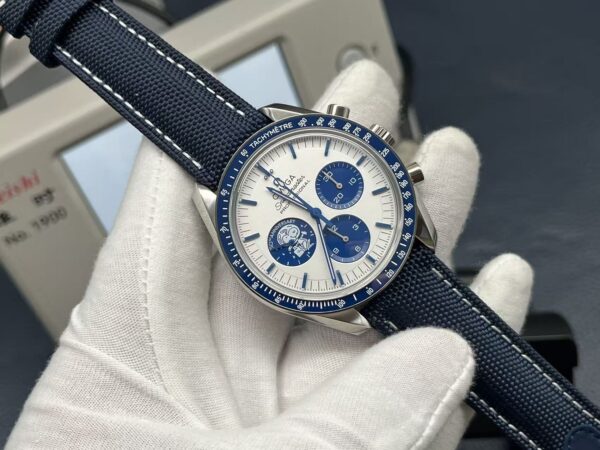 Omega Super Series Heritage Watch Snoopy Award Manual Mechanical Movement 50m Waterproof Men's Watch Swiss Watch