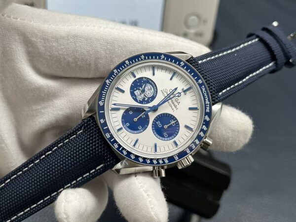 Omega Super Series Heritage Watch Snoopy Award Manual Mechanical Movement 50m Waterproof Men's Watch Swiss Watch