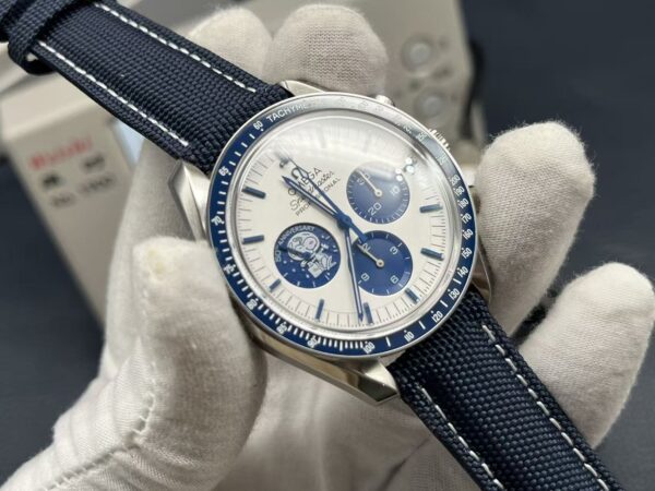 Omega Super Series Heritage Watch Snoopy Award Manual Mechanical Movement 50m Waterproof Men's Watch Swiss Watch