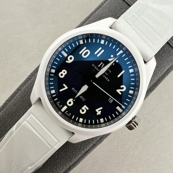 sy_no_F61E88B88206288243309013C1E72E4B_1 IWC Pilot Series Automatic Mechanical Movement 100m Waterproof Unisex Swiss Watch 41mm Black Dial Ceramic Case Rubber Strap