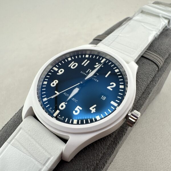 sy_no_F61E88B88206288243309013C1E72E4B_6 IWC Pilot Series Automatic Mechanical Movement 100m Waterproof Unisex Swiss Watch 41mm Black Dial Ceramic Case Rubber Strap