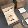 BVLGARI LVCEA watch automatic mechanical movement, stainless steel K gold 18k rose gold strap, mother of pearl dial, women's model, date display