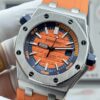 AUDEMARS PIGUET Audemars Piguet Royal Oak Offshore Series Automatic Mechanical Movement 300m Waterproof Men's Watch Swiss Watch Orange Dial Stainless Steel Case Rubber Strap