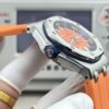 AUDEMARS PIGUET Audemars Piguet Royal Oak Offshore Series Automatic Mechanical Movement 300m Waterproof Men's Watch Swiss Watch Orange Dial Stainless Steel Case Rubber Strap