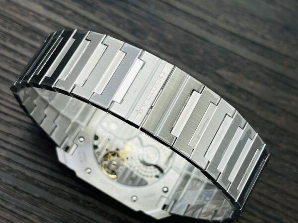 sy_no_F703509EF0D246159F155192088AD6E8_8 BVLGARI OCTO watch with automatic mechanical movement and stainless steel strap