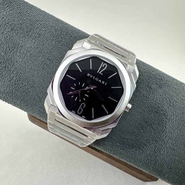 sy_no_F87055CE46C8041426A4007435FD85ED_4 BVLGARI OCTO watch with automatic mechanical movement and stainless steel strap