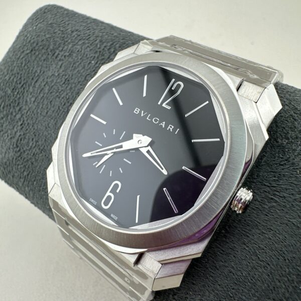 sy_no_F87055CE46C8041426A4007435FD85ED_6 BVLGARI OCTO watch with automatic mechanical movement and stainless steel strap