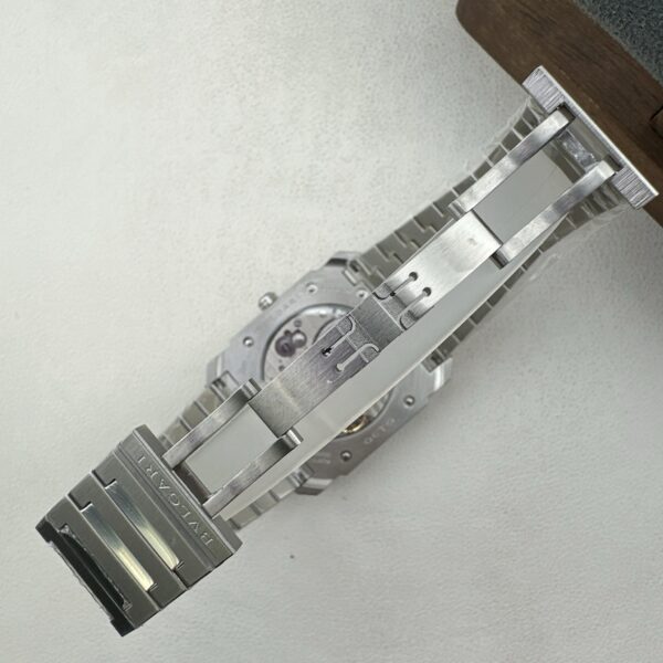 sy_no_F87055CE46C8041426A4007435FD85ED_7 BVLGARI OCTO watch with automatic mechanical movement and stainless steel strap