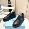 sy_no_F888DBA842C1C7C1EAAE3B5BA78B5DE2_2 Prada All-Black Triangle Logo Chunky Platform Sneaker