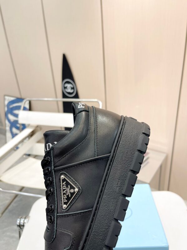 sy_no_F888DBA842C1C7C1EAAE3B5BA78B5DE2_6 Prada All-Black Triangle Logo Chunky Platform Sneaker