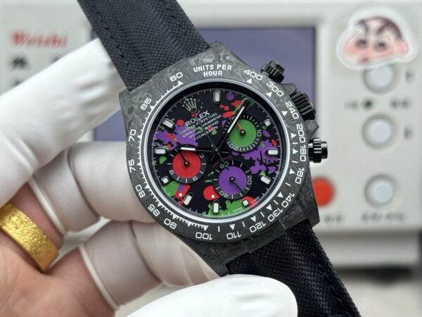 sy_no_F8F783FAE4E4159578AAEFFDDD33600F_1 HEH Carbon Fiber Diw Modified Customized R74 Rolex ROLEX Daytona Series
