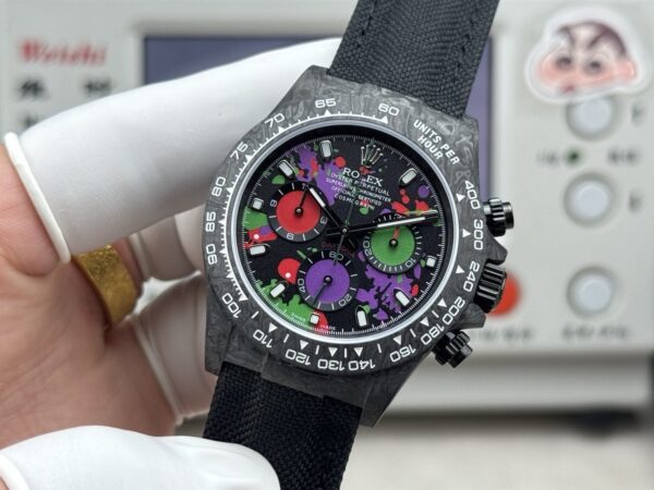 sy_no_F8F783FAE4E4159578AAEFFDDD33600F_2 HEH Carbon Fiber Diw Modified Customized R74 Rolex ROLEX Daytona Series