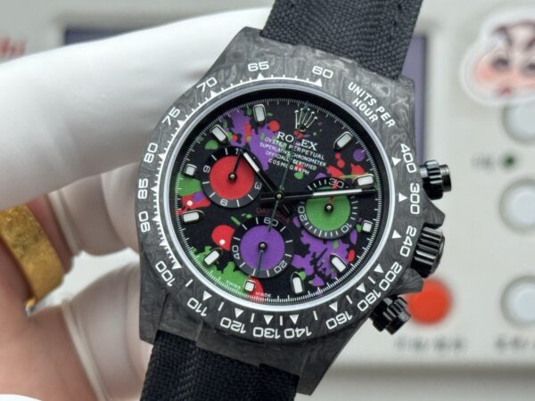 sy_no_F8F783FAE4E4159578AAEFFDDD33600F_4 HEH Carbon Fiber Diw Modified Customized R74 Rolex ROLEX Daytona Series