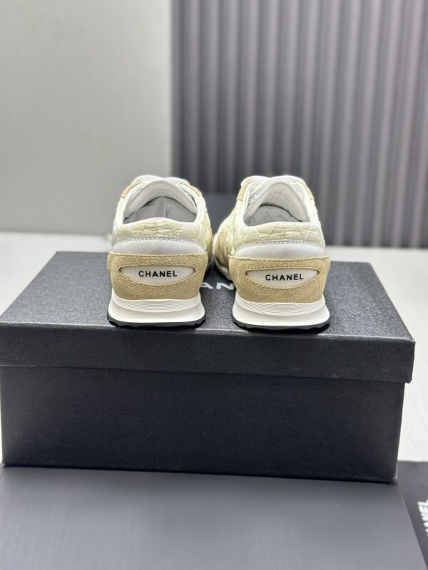 sy_no_F952003BF4357B892F7023CF683CD48F_6 Chanel Beige Quilted & Khaki Suede Low-Top Sneaker Beige-Quilted-Sneaker