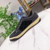 sy_no_F95A4AF6DD28E024CEB56629FC27B87D_1 Gucci Screener Sneaker in Black GG Canvas & Leather with Gold Horse Charm