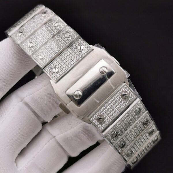 sy_no_F988995CA7522108611A57C876BCF9C2_7 Cartier Santos High-End Watch with All-Starry Sky Mechanical Men's Watch