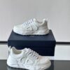 sy_no_FAF4138D87D8A1741F501779F6AEDDE1_3 Dior All-White Leather CD Logo Low-Top Sneaker