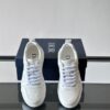 sy_no_FAF4138D87D8A1741F501779F6AEDDE1_5 Dior All-White Leather CD Logo Low-Top Sneaker