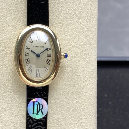 sy_no_FB7124B192ADB69710D80232860E5020_0 Cartier Bathtub Series Quartz Movement 30 meter Waterproof Women's Watch Swiss Watch 31 * 23mm White Dial Gold Case