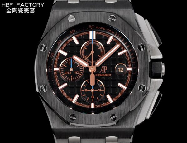 sy_no_FC25A519DA60351CE9E42AB448C422AE_1 AUDEMARS PIGUET Royal Oak Offshore Series Automatic Mechanical Movement Ceramic Case