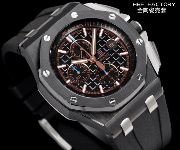 sy_no_FC25A519DA60351CE9E42AB448C422AE_3 AUDEMARS PIGUET Royal Oak Offshore Series Automatic Mechanical Movement Ceramic Case