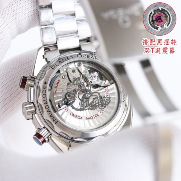 sy_no_FC4144D8AB7BCF63E1097FD423498E03_6 Omega Seamaster series ocean universe automatic mechanical movement men's watch Swiss watch beige dial