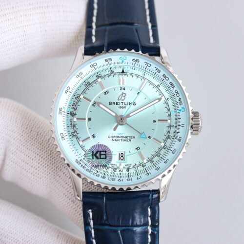 sy_no_FC59FC01CF966299604C232BD73AFFDE_0 BREITLING Breitling Aviation Timing Series Automatic Mechanical Movement 30 meter Waterproof Men's Watch Swiss Watch 41mm Blue Dial