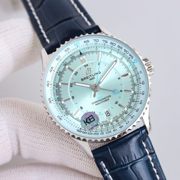 BREITLING Breitling Aviation Timing Series Automatic Mechanical Movement 30 meter Waterproof Men's Watch Swiss Watch 41mm Blue Dial