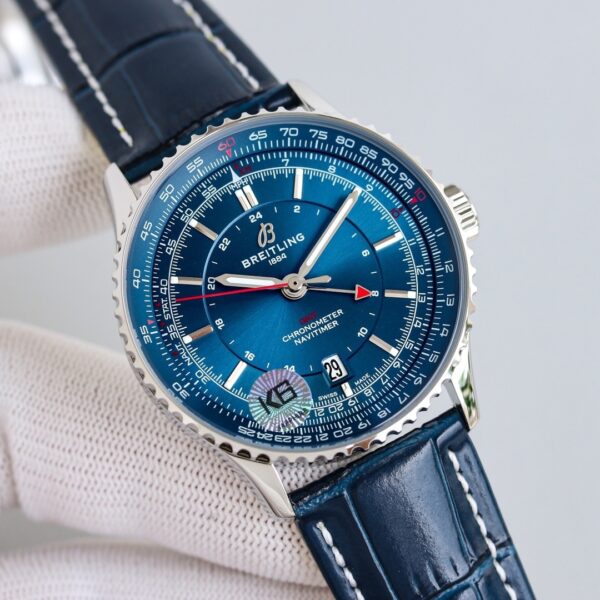 BREITLING Breitling Aviation Timing Series Automatic Mechanical Movement 30 meter Waterproof Men's Watch Swiss Watch 41mm Blue Dial