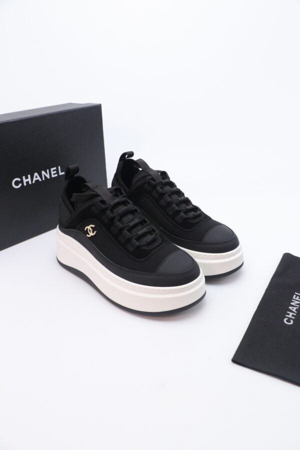 sy_no_FD8462A1690F03B3AD037380BF7E5907_5 Chanel Platform Sneaker Black-White
