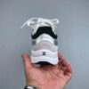 Chanel Silver-White Mixed-Material Low-Top Sneaker with Suede and CC Logo