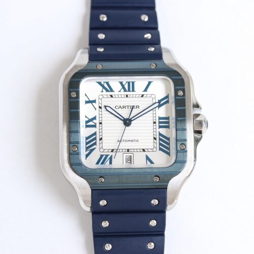 sy_no_FEC0347ED82D8763F1642AECF090B036_0 Cartier Santos 40mm Stainless Steel Mechanical Men's Watch