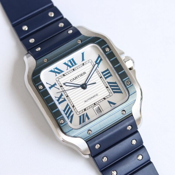 sy_no_FEC0347ED82D8763F1642AECF090B036_1 Cartier Santos 40mm Stainless Steel Mechanical Men's Watch