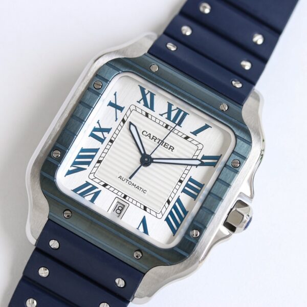 sy_no_FEC0347ED82D8763F1642AECF090B036_2 Cartier Santos 40mm Stainless Steel Mechanical Men's Watch