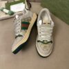 Gucci MAC8 GG Canvas & Suede Sneaker with Web Stripe
