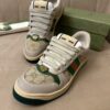 Gucci MAC8 GG Canvas & Suede Sneaker with Web Stripe